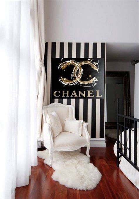 chanel girl room decor.